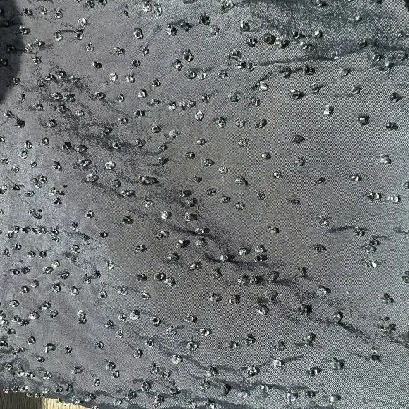 Gap Silver Beaded Fairycore Party Skirt Size 12 Large A-Line - Picture 5 of 5